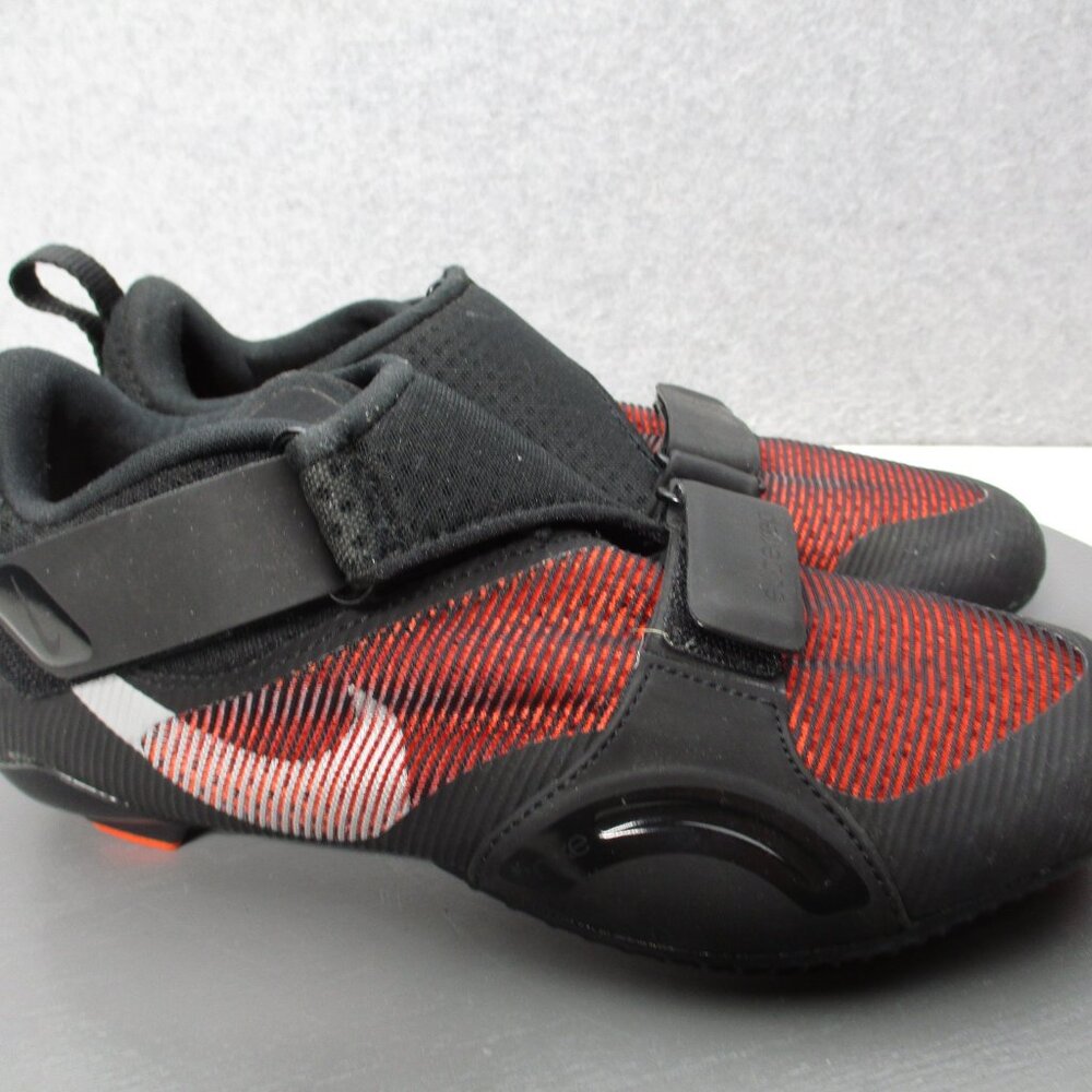Nike SuperRep Cycling Shoes Black Red Womens Sz 7.5